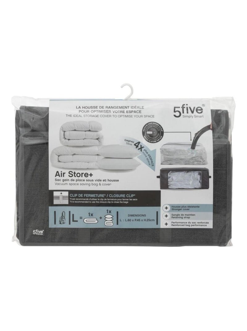Sac compresseur avec housse Air-store+ taille L Gris - Kiabi