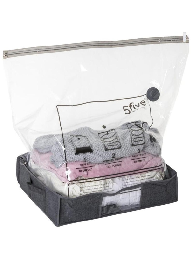 Sac compresseur avec housse Air-store+ taille M Gris - Kiabi