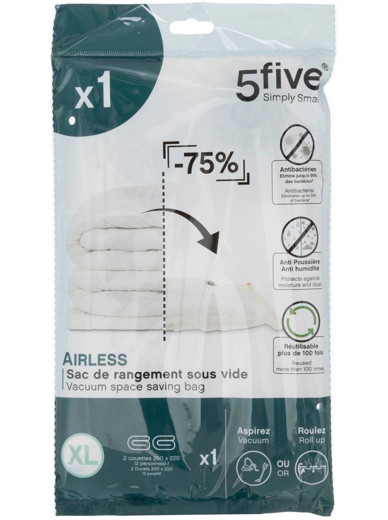 Sac compresseur de rangement airless Transparent - Kiabi
