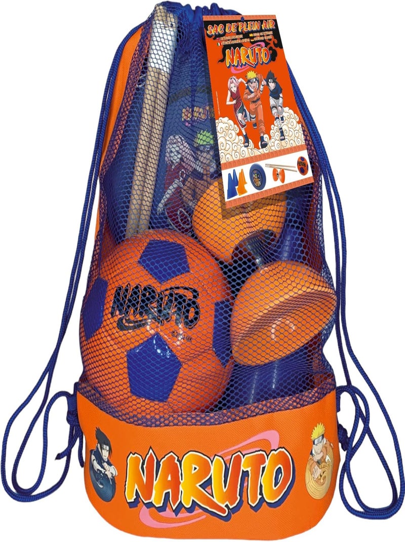 Sac D'activités Plein Air Naruto - Megagic Multicolore - Kiabi