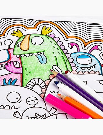 Sac d'art avec couleurs et activités cra-z-art
