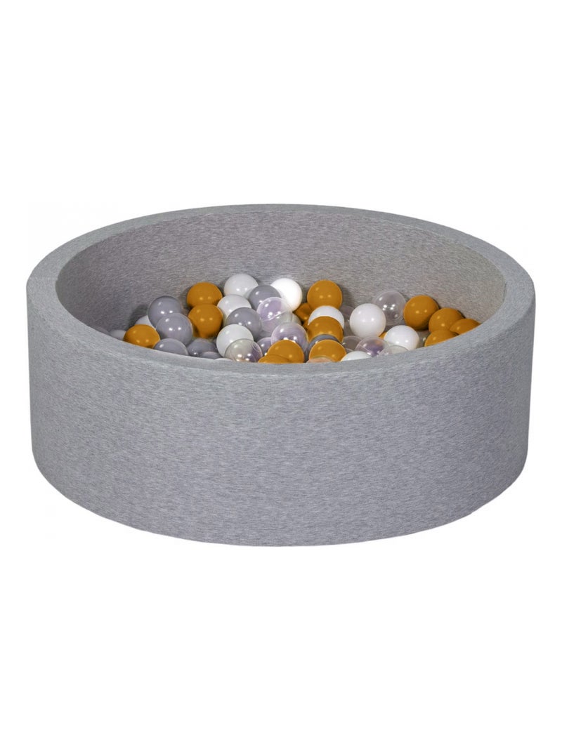 Sac de 100 balles de jeu ou de piscine - Monsieur Bébé Doré/or - Kiabi