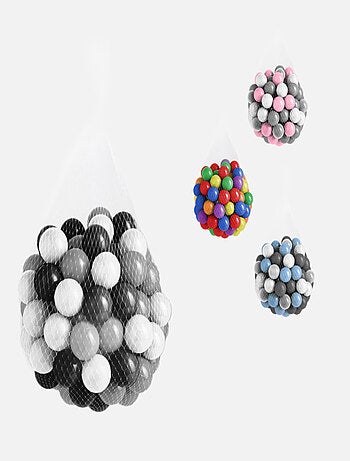 Sac de 100 balles de jeu ou de piscine - Monsieur Bébé