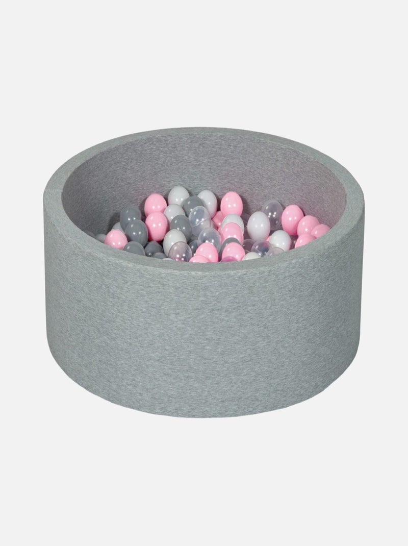 Sac de 100 balles de jeu ou de piscine - Monsieur Bébé Rose - Kiabi