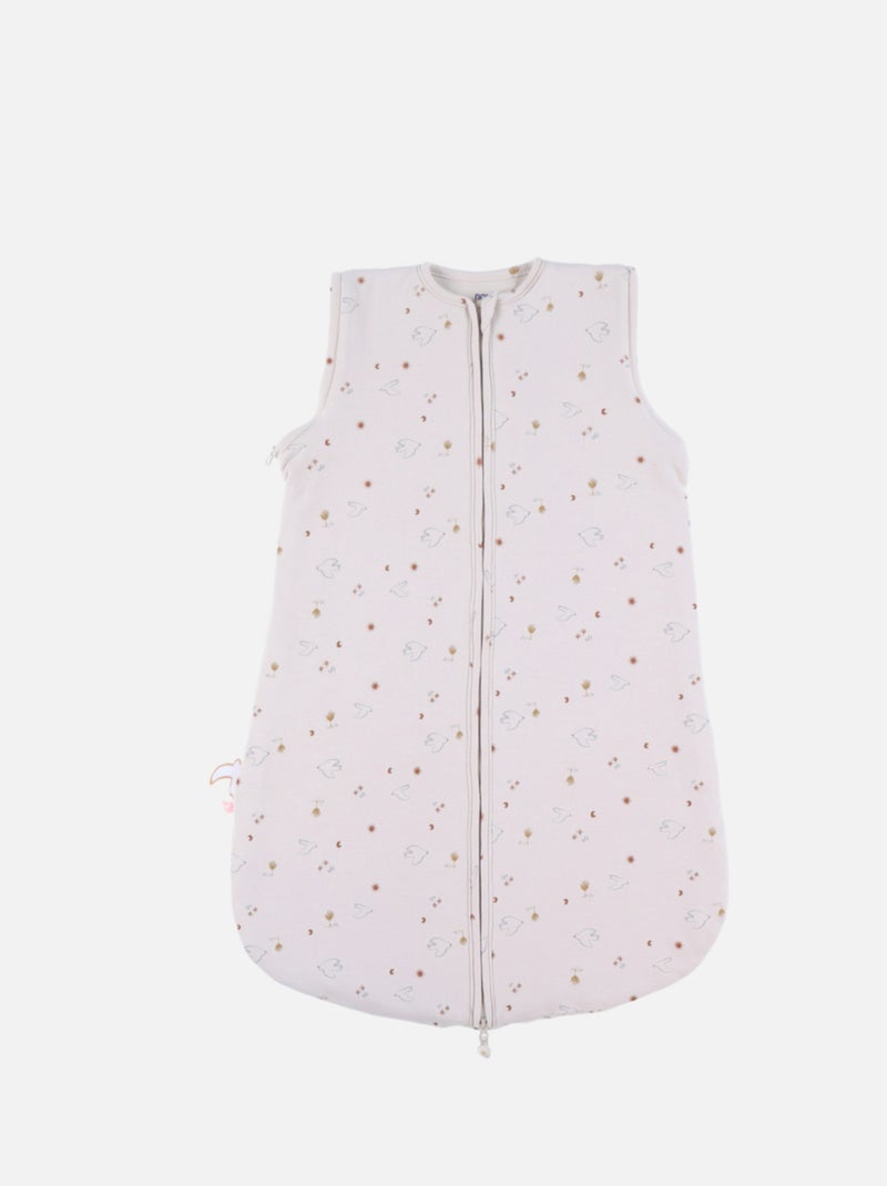 Sac de couchage 70cm manches amovibles, jersey Noukie's Beige - Kiabi