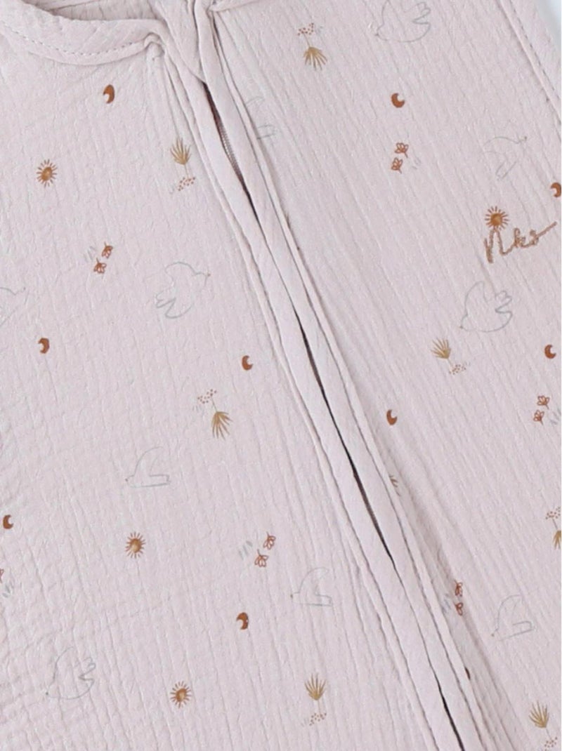 Sac de couchage 70cm, mousseline Noukie's Beige - Kiabi