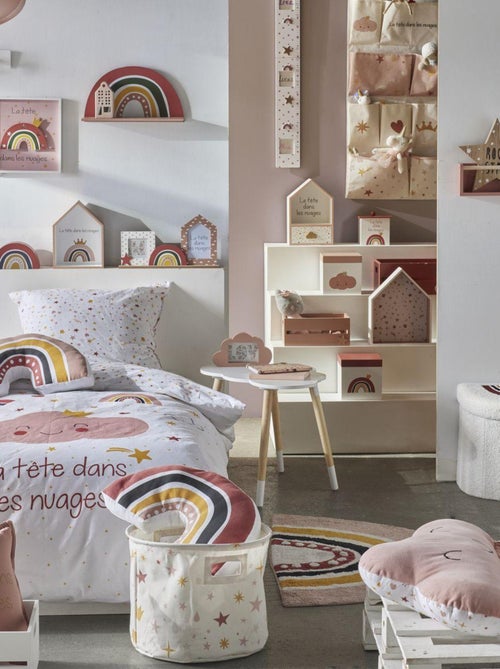 Sac de couchage enfant coton LA TETE DANS LES NUAGES - Kiabi