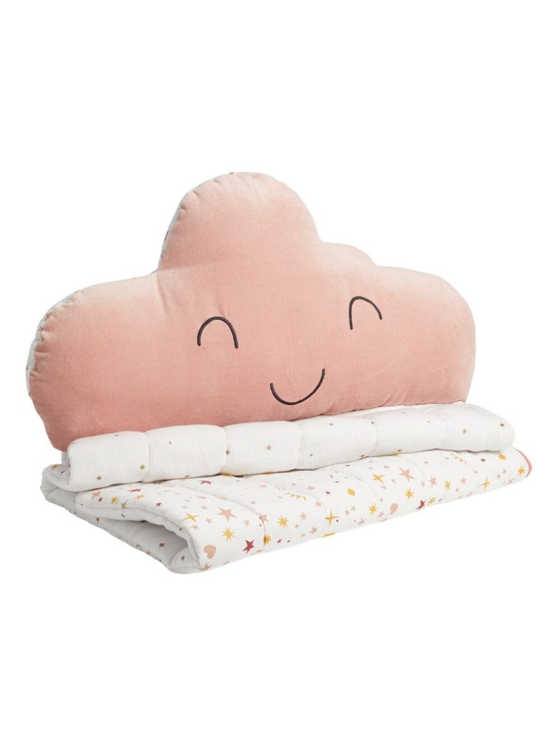 Sac de couchage enfant coton LA TETE DANS LES NUAGES Blanc - Kiabi