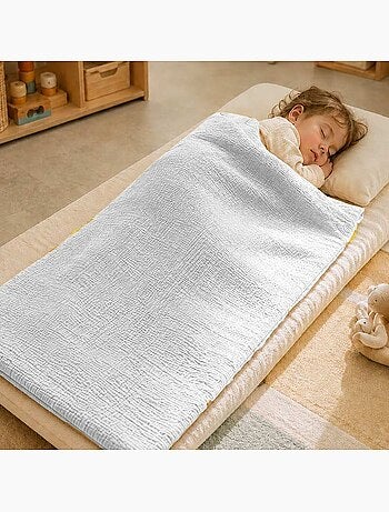 Sac de couchage enfant en coton bio honey