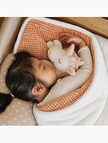 Sac de couchage enfant en coton bio honey