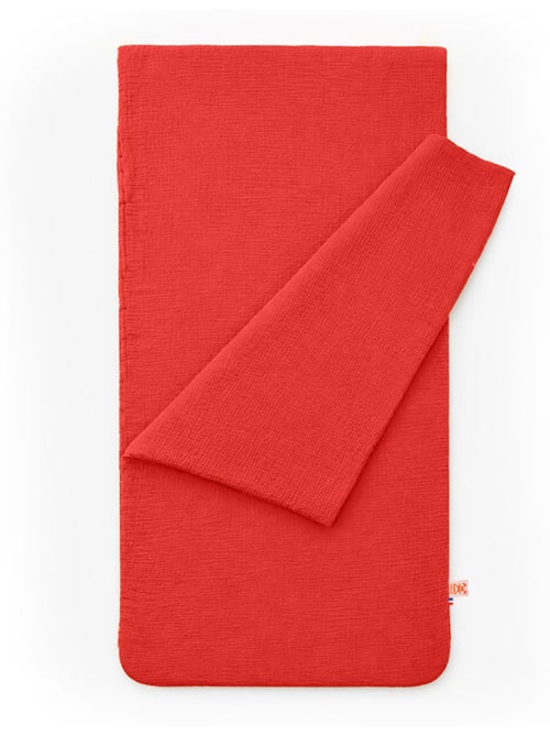 Sac de couchage enfant en coton bio fraise - Kiabi