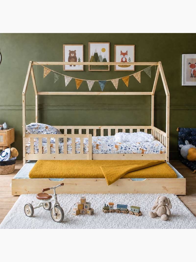 Sac de couchage enfant en coton bio honey Beige - Kiabi