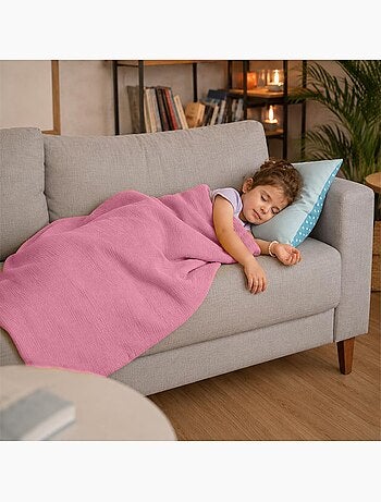 Sac de couchage enfant en coton bio honey