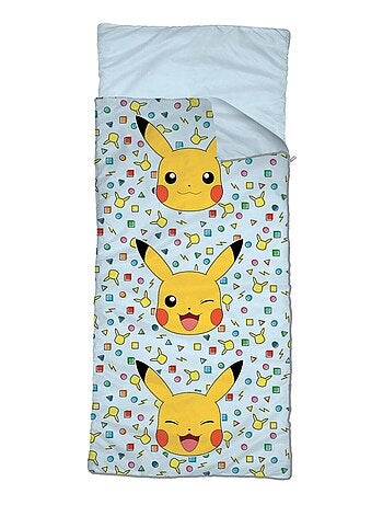Sac de Couchage Enfant Pokémon Pikachu 165x70 cm