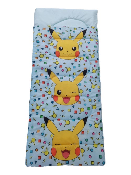 Sac de Couchage Enfant Pokémon Pikachu 165x70 cm - Kiabi
