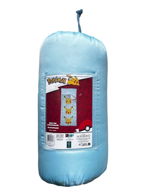Sac de Couchage Enfant Pokémon Pikachu 165x70 cm - Kiabi