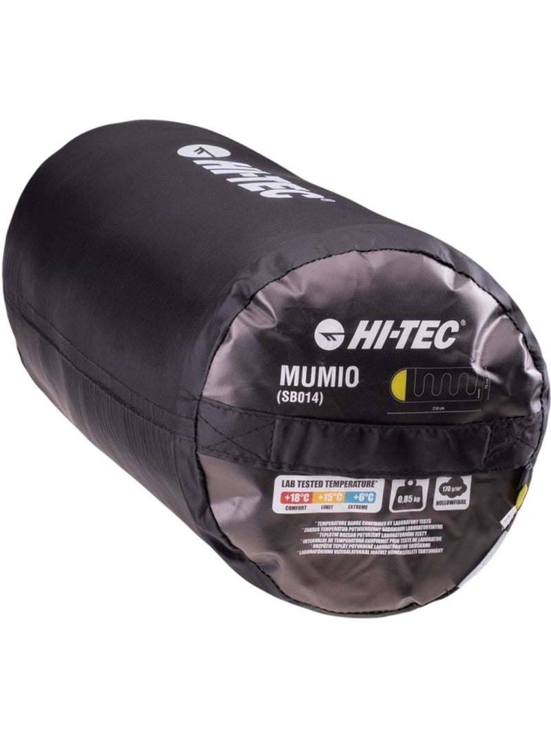 Sac de couchage motif/style logo mumio - hi-tec Noir Jaune - Kiabi