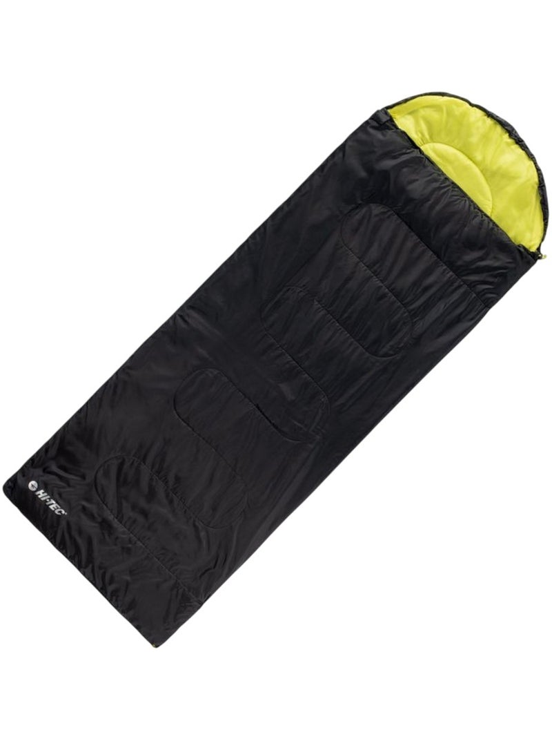 Sac de couchage motif/style logo mumio - hi-tec Noir Jaune - Kiabi