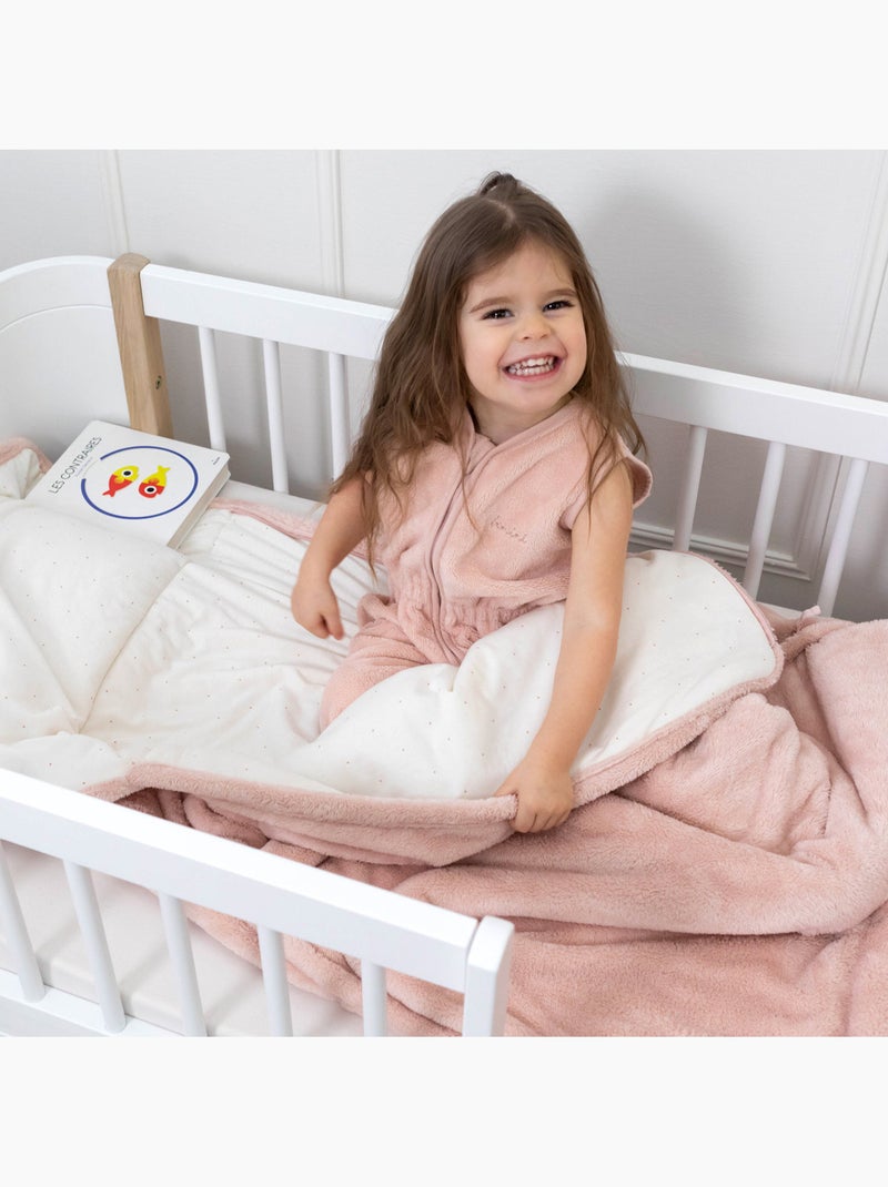 Sac de couchage nomade bébé - tog 3 cocon moelleux Rose clair - Kiabi