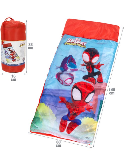 Sac de couchage spidey pour enfants 140x60 cm - Kiabi