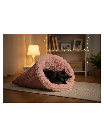 Sac de couchage tout doux pour chat Ayco