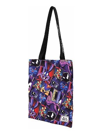 Sac de Courses Shopping - Looney Tunes Space Jam 2: Nouvelle Ère Jam - Multicolore - Taille Unique