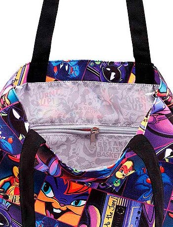 Sac de Courses Shopping - Looney Tunes Space Jam 2: Nouvelle Ère Jam - Multicolore - Taille Unique