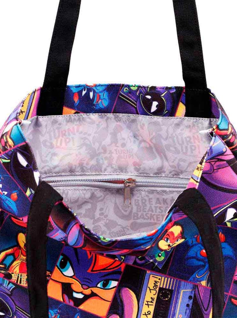 Sac de Courses Shopping - Looney Tunes Space Jam 2: Nouvelle Ère Jam - Multicolore - Taille Unique Multicolore - Kiabi