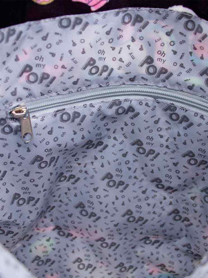 Sac de Courses Shopping - Oh My Pop! Illusion - Noir - Taille Unique Noir - Kiabi