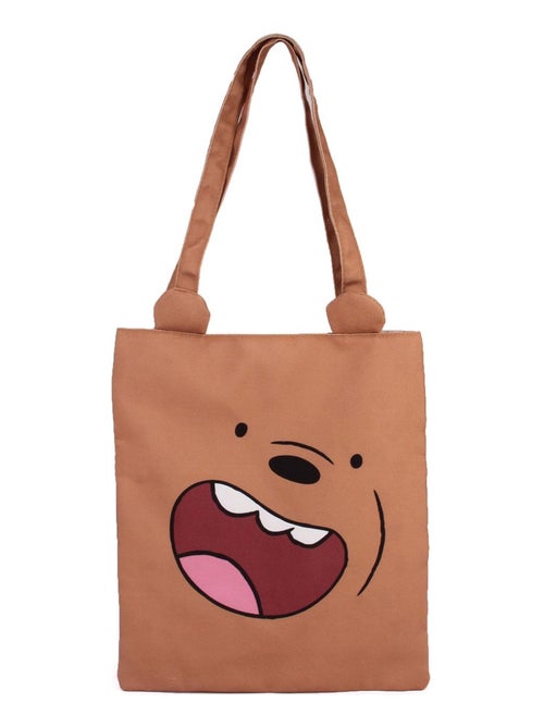 Sac de Courses Shopping - Ours Pour Un et Un Pour T'Ours Grizz - Kiabi