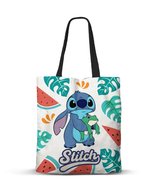 Sac de Courses Shopping FAN - Disney Lilo et Stitch Frog - Multicolore - Taille Unique - Kiabi