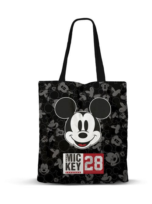Sac de Courses Shopping FAN - Disney Mickey Mouse Year - Noir - Taille Unique - Kiabi