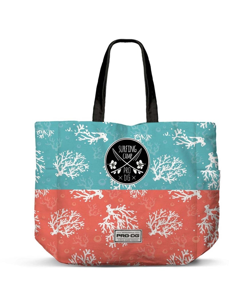 Sac de Courses Shopping FAN Ho - PRODG Surfcamp - Bleu - Taille Unique Bleu - Kiabi