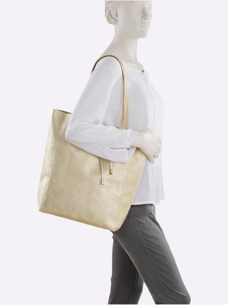 Sac De Fabrication Italienne - Taille Standard - helline Doré - Kiabi