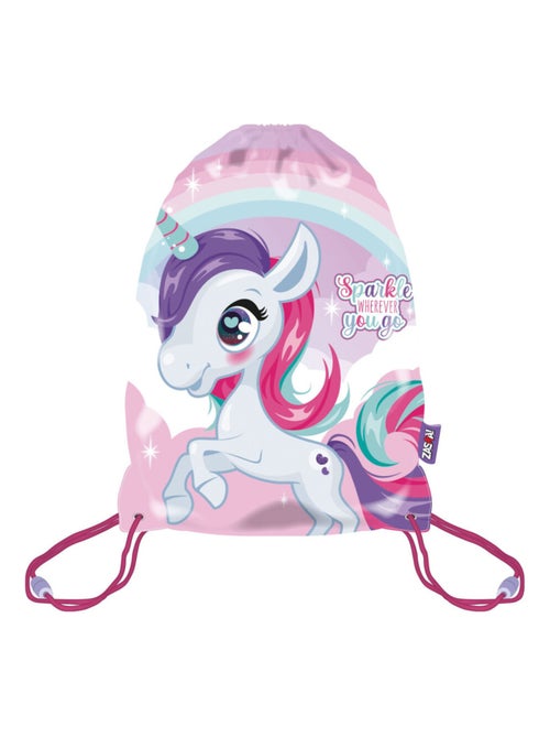 Sac De Gym - Licorne - 33x44 cm - Kiabi