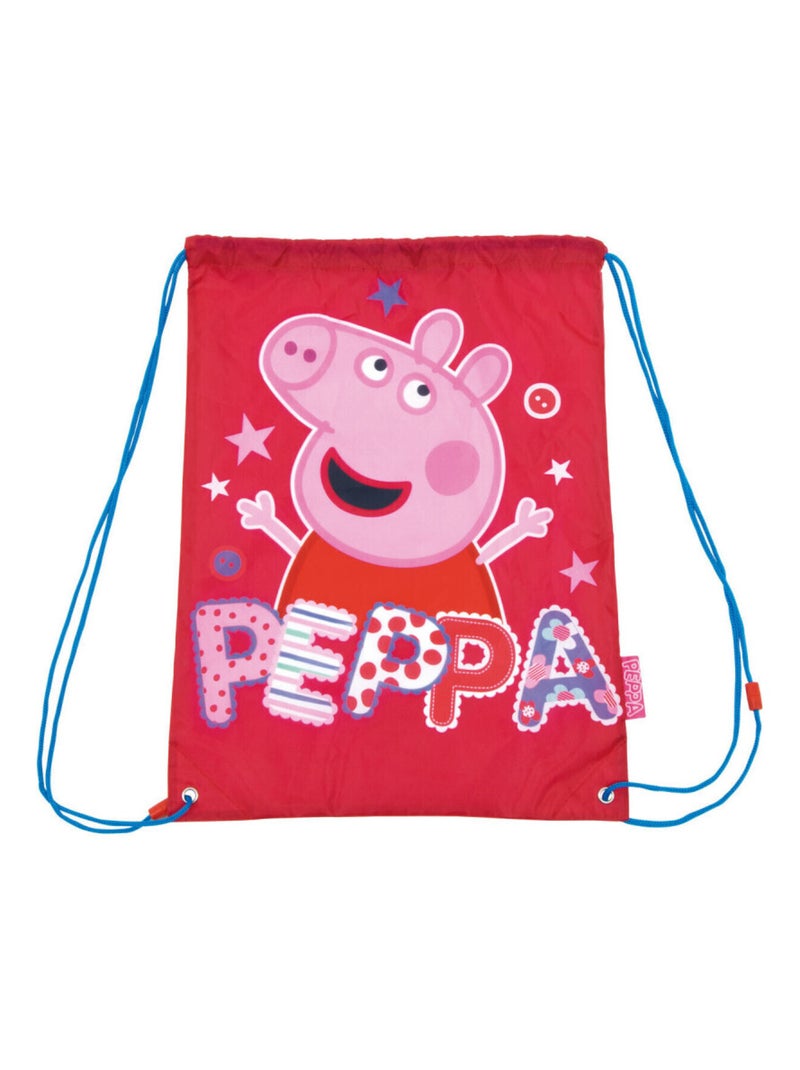 Sac de Gym - Peppa Pig - 35x48 cm Rose - Kiabi