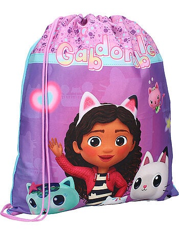 Sac de natation à cordon 44 cm 'Gabby' imprimé Gabdorable – Gabby