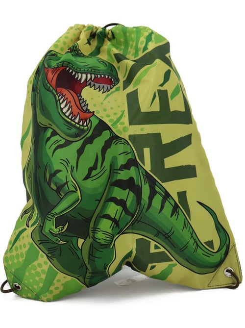 Sac de natation à cordon T-Rex dinosaure 40 cm - La boutique des toons - Kiabi