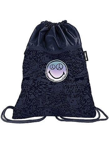Sac de natation à dos à ficelles 45 cm - Smiley World