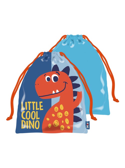 Sac de pique-nique - Dinosaures  -Little Cool Dino - 26,5x21,5 cm - Kiabi