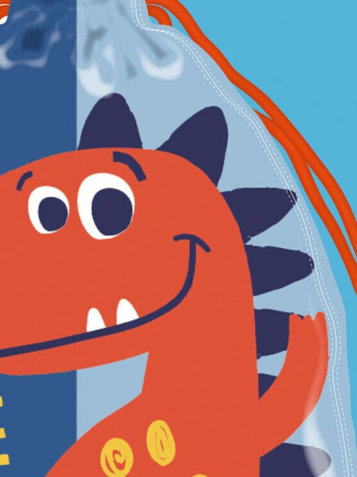 Sac de pique-nique - Dinosaures  -Little Cool Dino - 26,5x21,5 cm - Kiabi