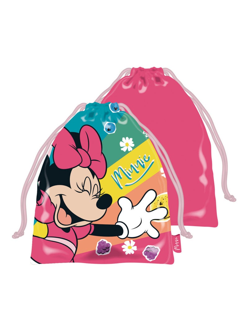 Sac de pique-nique - Disney Minnie -Fun With You - 26,5x21,5 cm Rose - Kiabi
