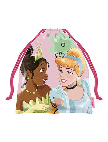 Sac de pique-nique - Disney Princesses - Cendrillon et Tiana - 26,5x21,5 cm