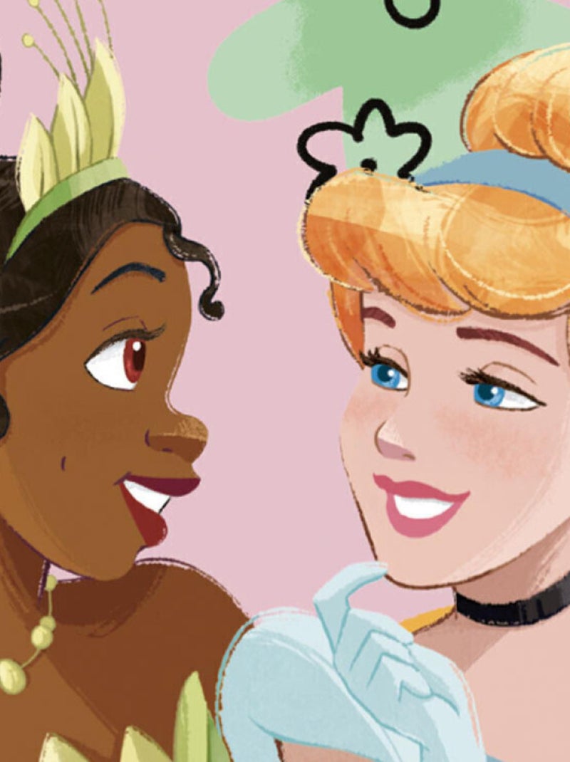Sac de pique-nique - Disney Princesses - Cendrillon et Tiana - 26,5x21,5 cm Multicolore - Kiabi
