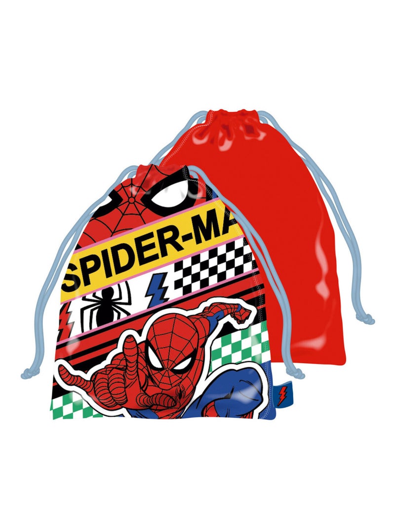 Sac de pique-nique - Spiderman - 26,5x21,5 cm Rouge - Kiabi