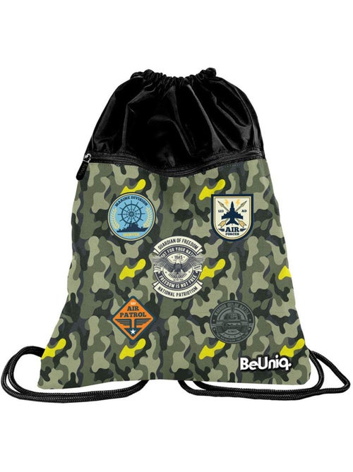 Sac de piscine à cordon style militaire 45 cm camouflage jaune - CMP - Kiabi Sac de piscine à cordon style militaire 45 cm camouflage jaune - CMP - Kiabi