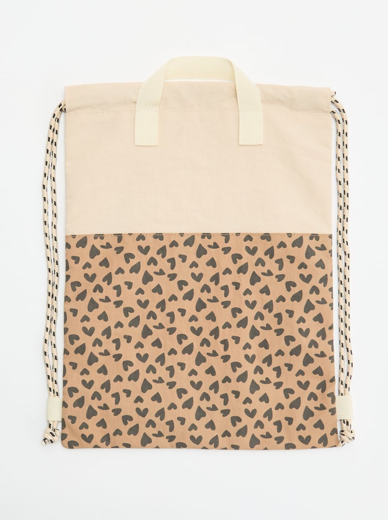 Sac de piscine Beige - Kiabi