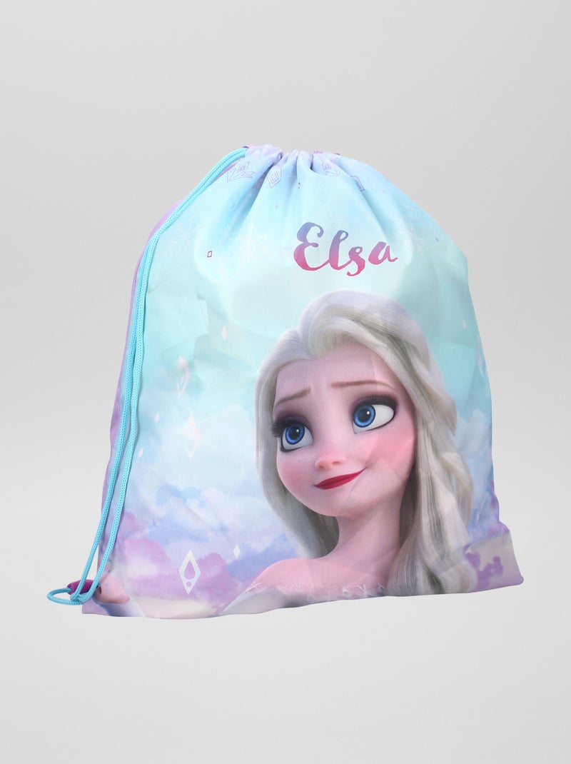 Sac de piscine 'La reine des neiges' bleu - Kiabi
