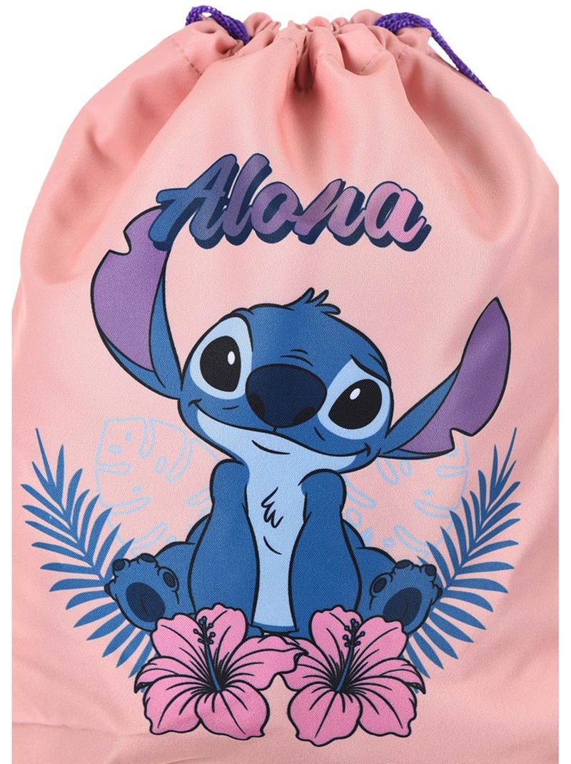 Sac de piscine lilo & stitch   | licence officielle Rose - Kiabi