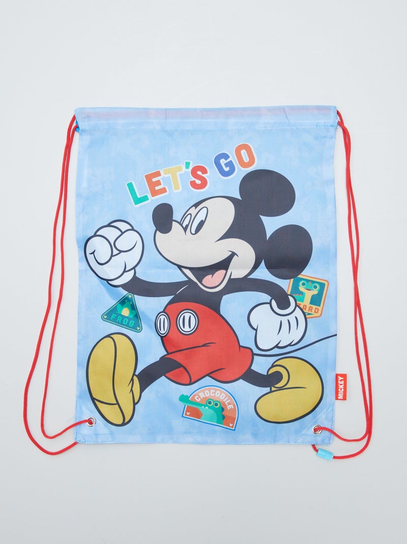 Sac de piscine 'Mickey' bleu - Kiabi